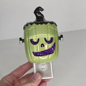 Bath & Body Works‎ Halloween Frankenstein Pumpkin Wallflower Plug In Night Light